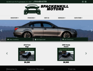 spackenkillmotors.com screenshot