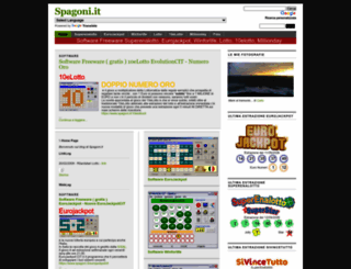 spagoni.it screenshot