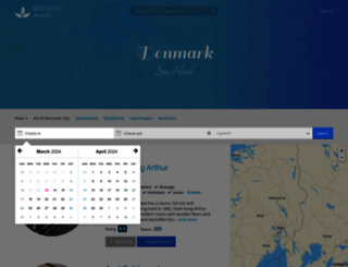 spahotels-denmark.com screenshot