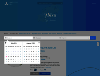 spahotels-ibiza.com screenshot