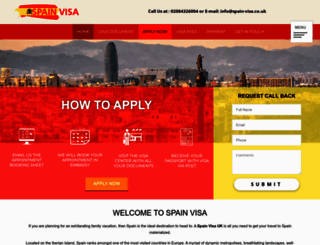 spain-visa.co.uk screenshot