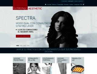 spain.lutronic.com screenshot