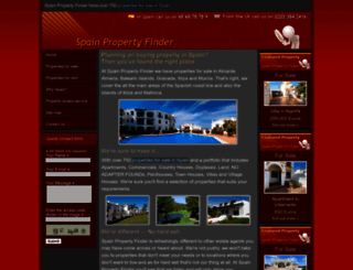 spainpropertyfinder.net screenshot