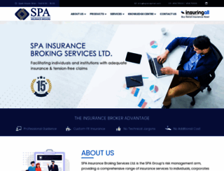 spainsurance.in screenshot