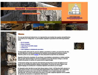 spamalottranslations.com screenshot