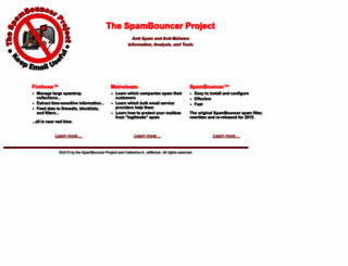 spambouncer.org screenshot