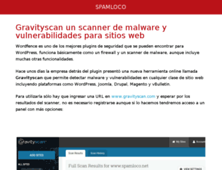 spamloco.com screenshot