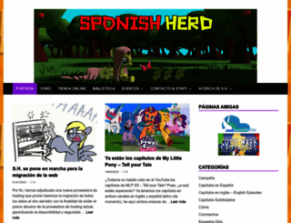 spaniardhooves.com screenshot