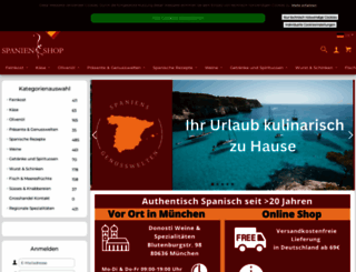 spanien-shop.com screenshot