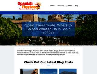 spanish-fiestas.com screenshot