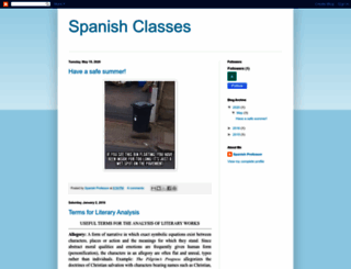 spanish-professor.blogspot.com screenshot