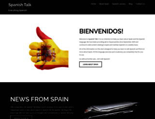 spanish-talk.co.uk screenshot
