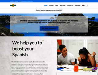 spanish-training.com screenshot