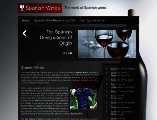 spanish-wines.org screenshot
