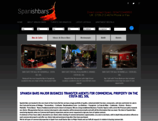 spanishbars.com screenshot