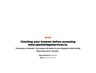 spanishlegalservices.ie screenshot