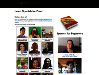 spanishlistening.org screenshot