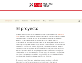 spanishmeetingpoint.com screenshot