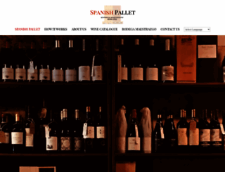 spanishpallet.bodegamaestrazgo.com screenshot
