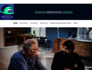 spanishschoolinmexico.com screenshot