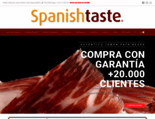 spanishtaste.es screenshot