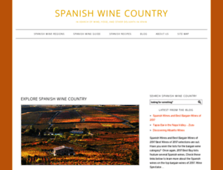 spanishwinecountry.com screenshot