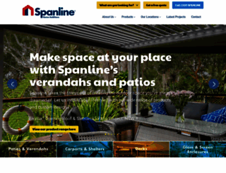 spanline.com.au screenshot