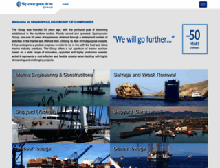 spanopoulos-group.com screenshot