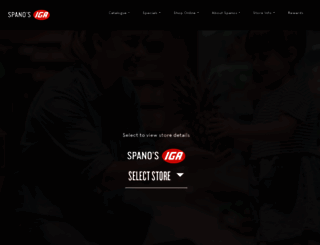 spanos.com.au screenshot