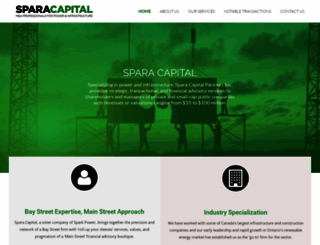 sparacapital.com screenshot