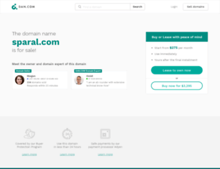 sparal.com screenshot