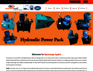 spareagehydro.com screenshot
