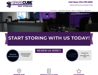 sparecube.com screenshot