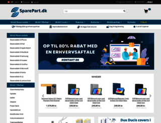 sparepart.dk screenshot