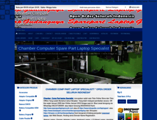 sparepartlaptopmurah.com screenshot