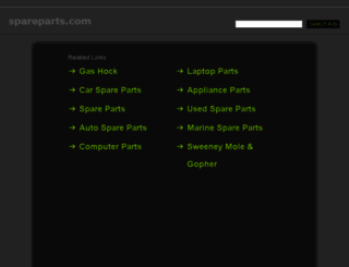 spareparts.com screenshot
