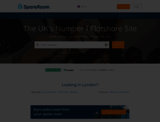spareroom.co.uk screenshot