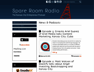 spareroomradio.com screenshot