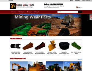 sparewearparts.com screenshot