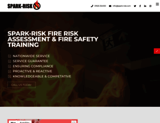spark-risk.com screenshot