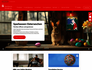 sparkasse-duisburg.de screenshot