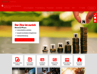 sparkasse-wesel.de screenshot