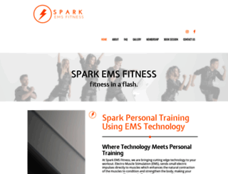 sparkemsfitness.com screenshot