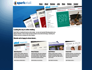 sparketail.com screenshot