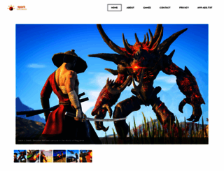 sparkgamestudios.com screenshot