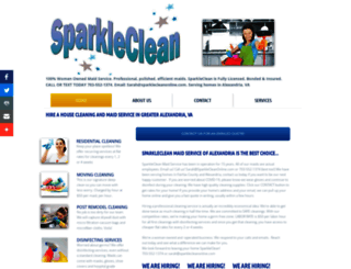 sparklecleanonline.com screenshot