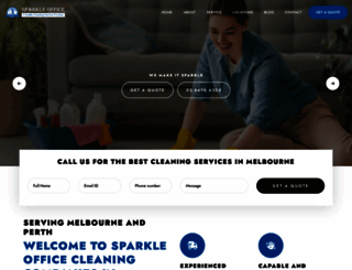 sparkleoffice.com.au screenshot