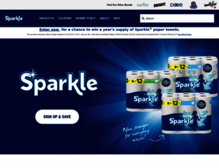 sparkletowels.com screenshot