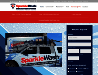 sparklewash.com screenshot