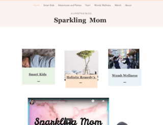 sparklingmom.com screenshot
